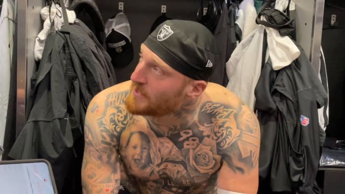 Las Vegas Raiders superstar defensive end Maxx Crosby impacts his team's on, and off the field.
